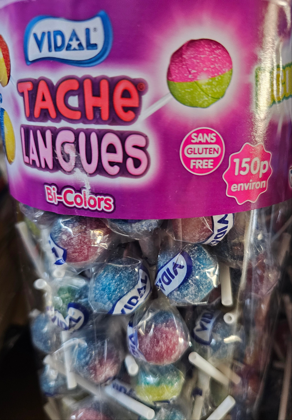Tache langue vidal lots X 5 aux choix