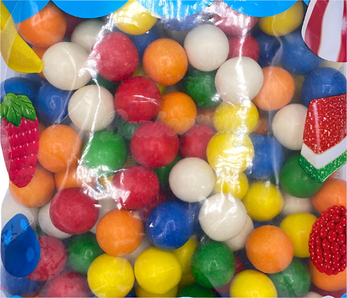Bille gum bola aux fruits 28 mm lots x5