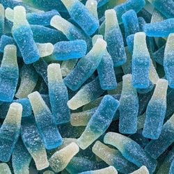 Bouteille Framboise bleue SUCRÉE 100g