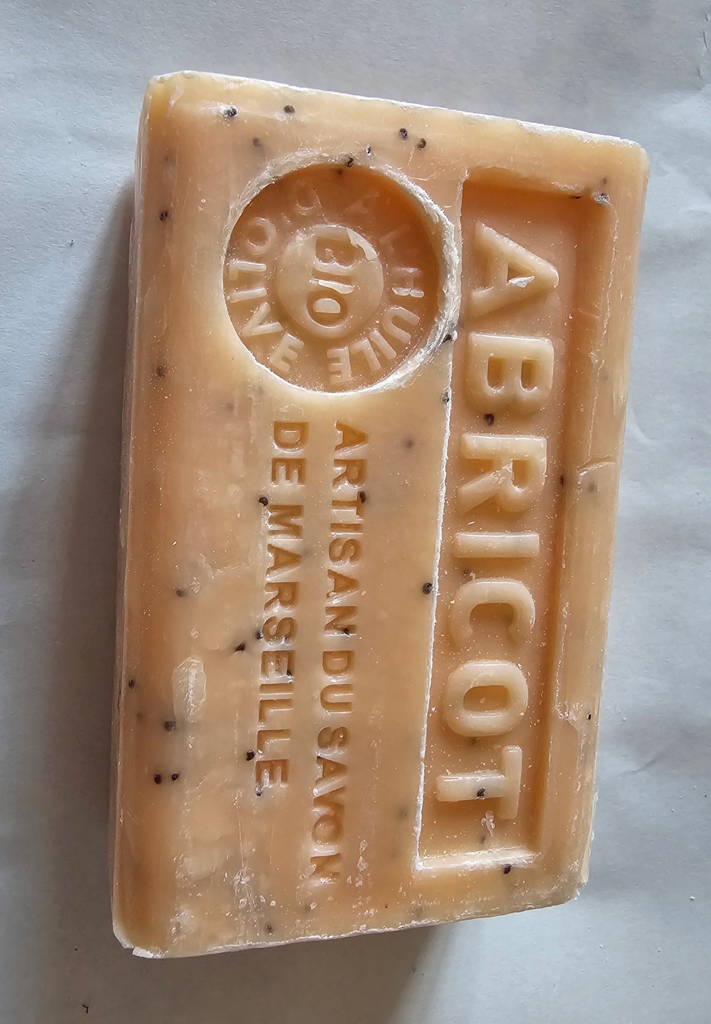 Savon Pêche 125g à l'huile d'olive et Beurre de karité BIO