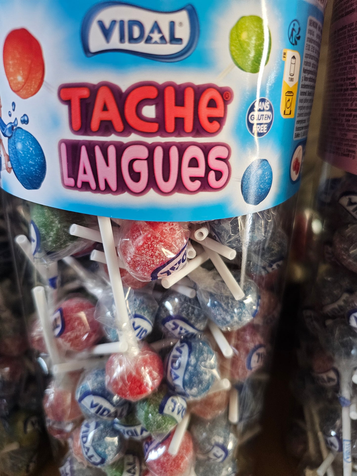 Tache langue vidal lots X 5 aux choix