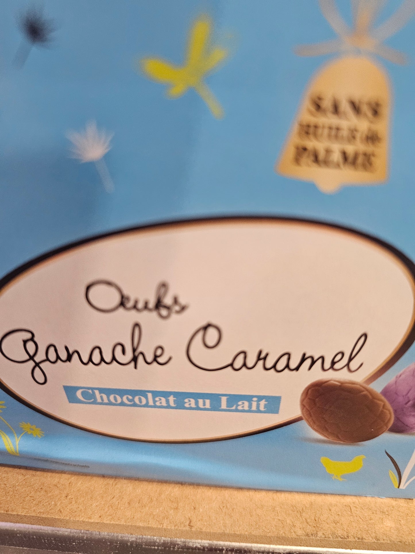 Oeuf ganache caramel