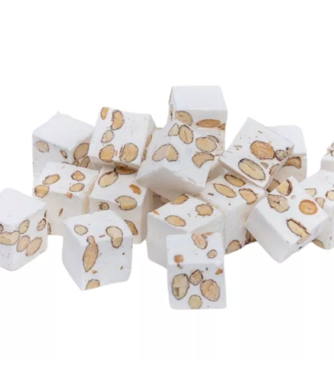 Nougat petit  cube blanc 100g