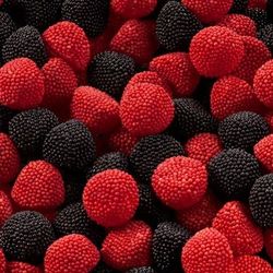 DULCEPLUS Mûres perlées rouges et noires 100g