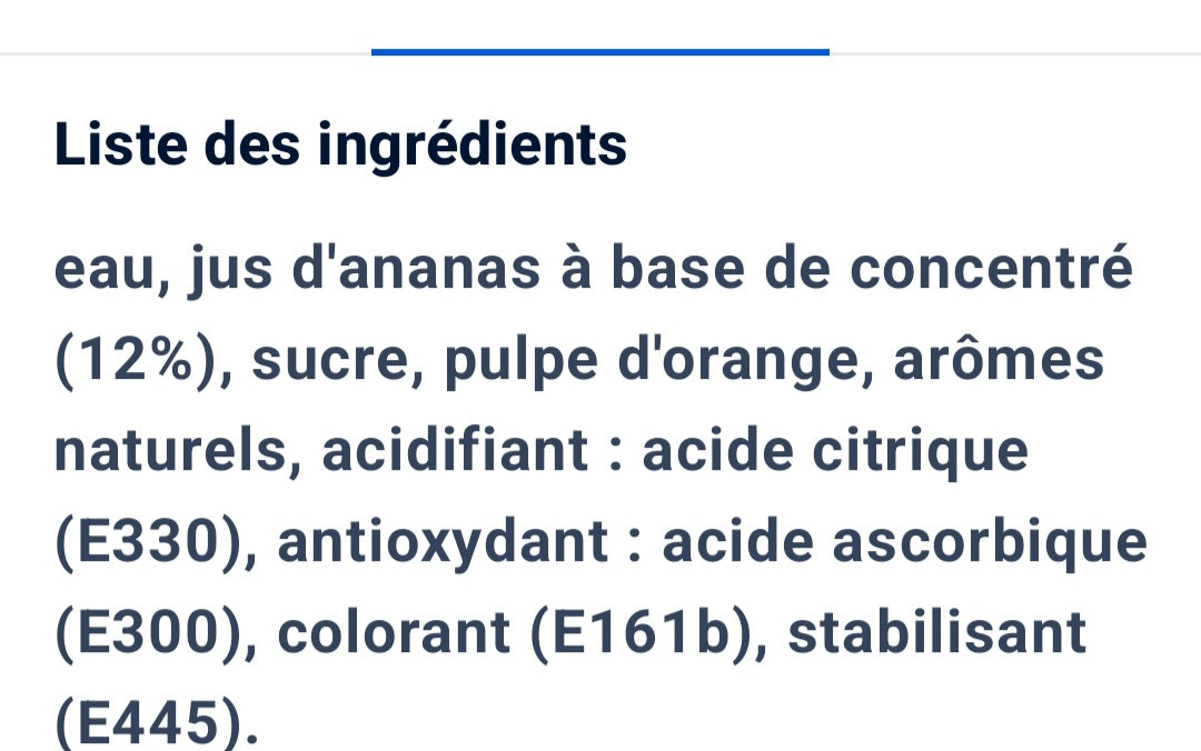Caraïbos ananas 33cl L'unités