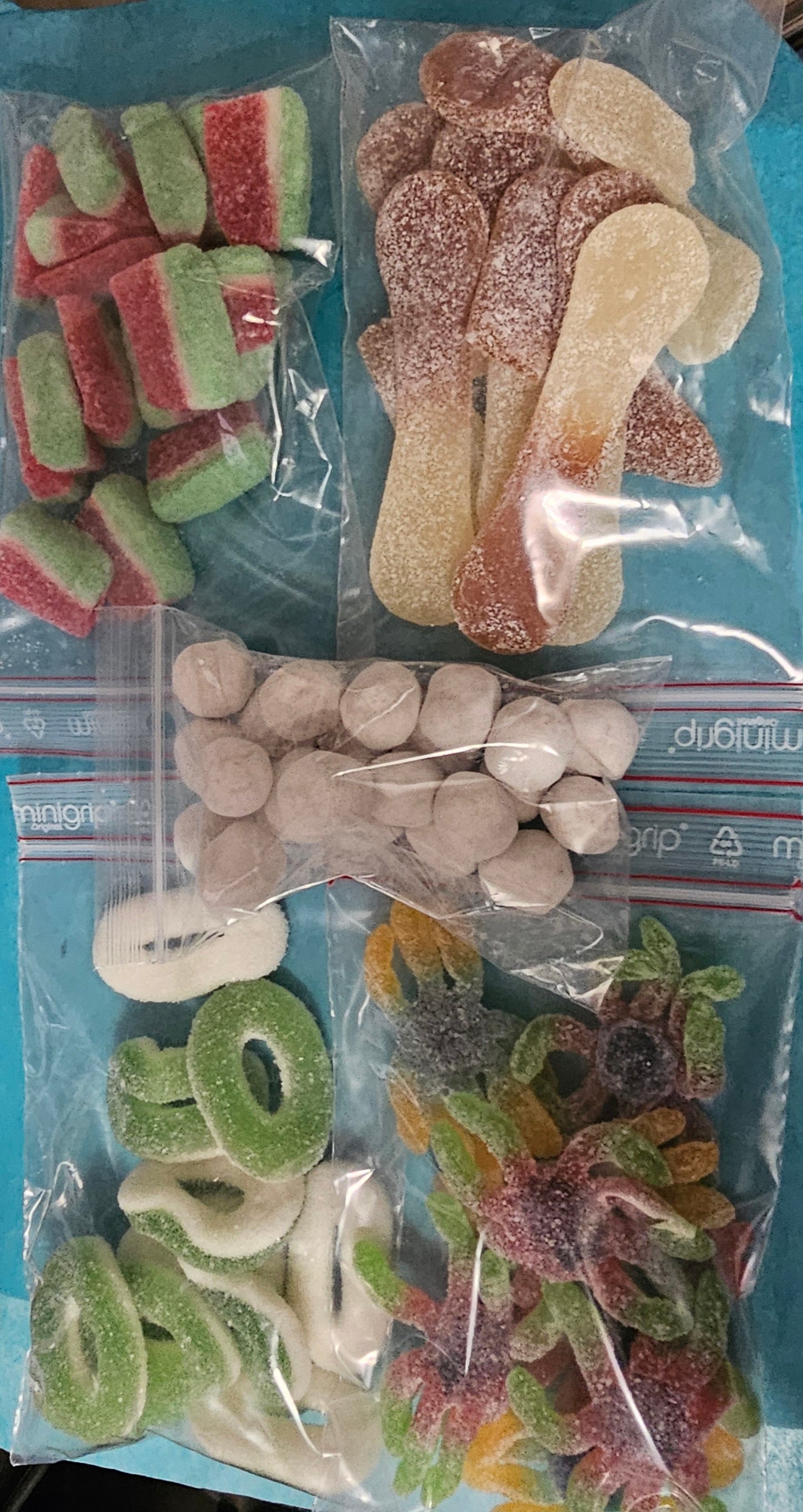 2 Pac lots X 5  ,500g  au choix L'unités